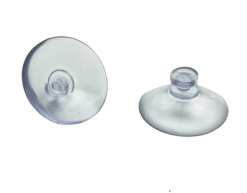Hyamass 100Pcs Small Suction Cups for Glass - Clear Anti-Slip Pads, No-Hook Plastic Suction Cups for Windows, Table Tops, Home Organization & Festival Decor (Diameter 25mm) - Image 4